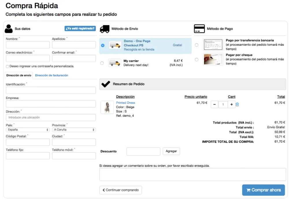 One Page Checkout: acelera tu proceso de compra (imagen 2)