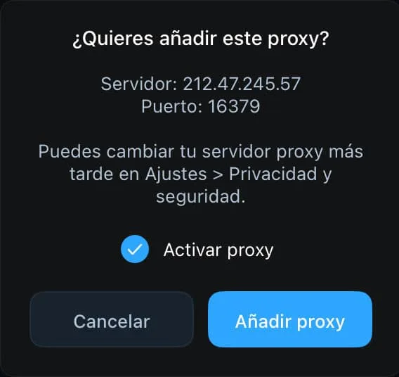 Cómo usar Telegram con censura (imagen 4)